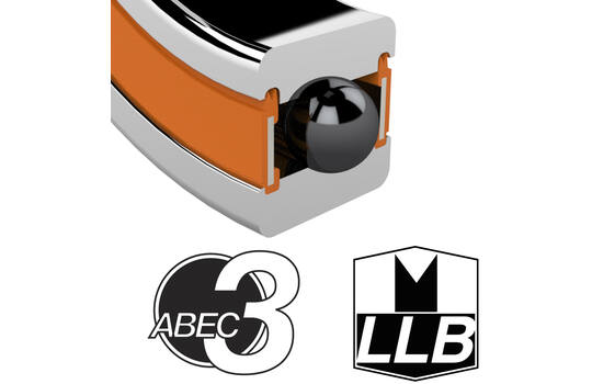 Enduro bearings 6803 llb - abec 3 (radial) - 17x26x5