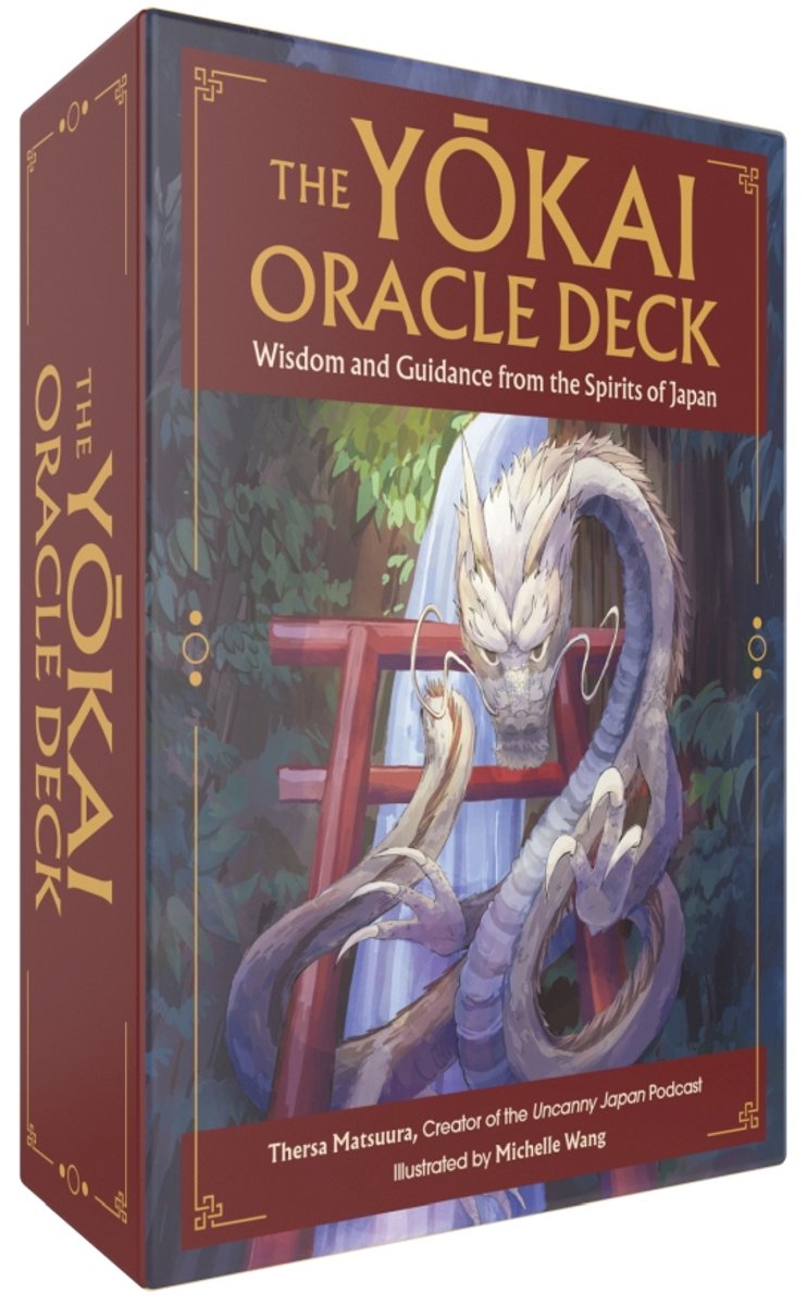 Merkloos sans marque the book of japanese folklore-the yokai oracle deck