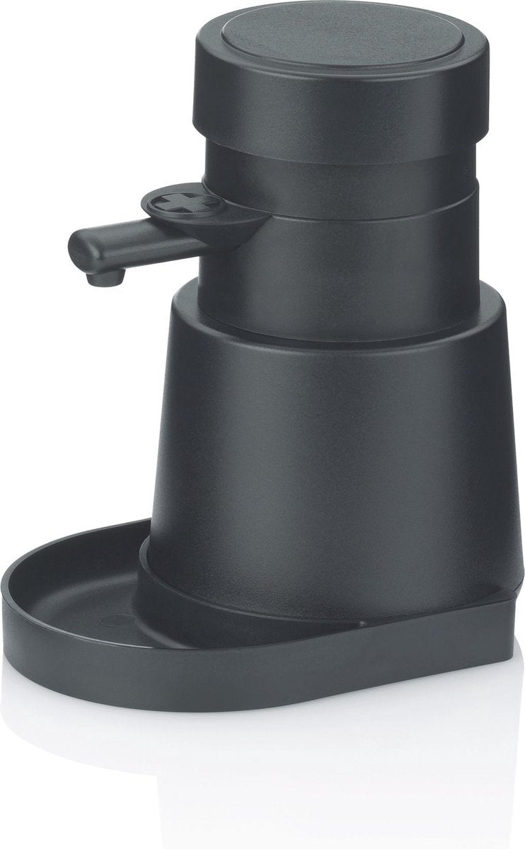 Kela zeep- en desinfectie dispenser, 0.3 l, donker grijs - | aurie