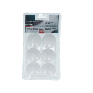 Alert sport tafeltennis ballen 6 stuks