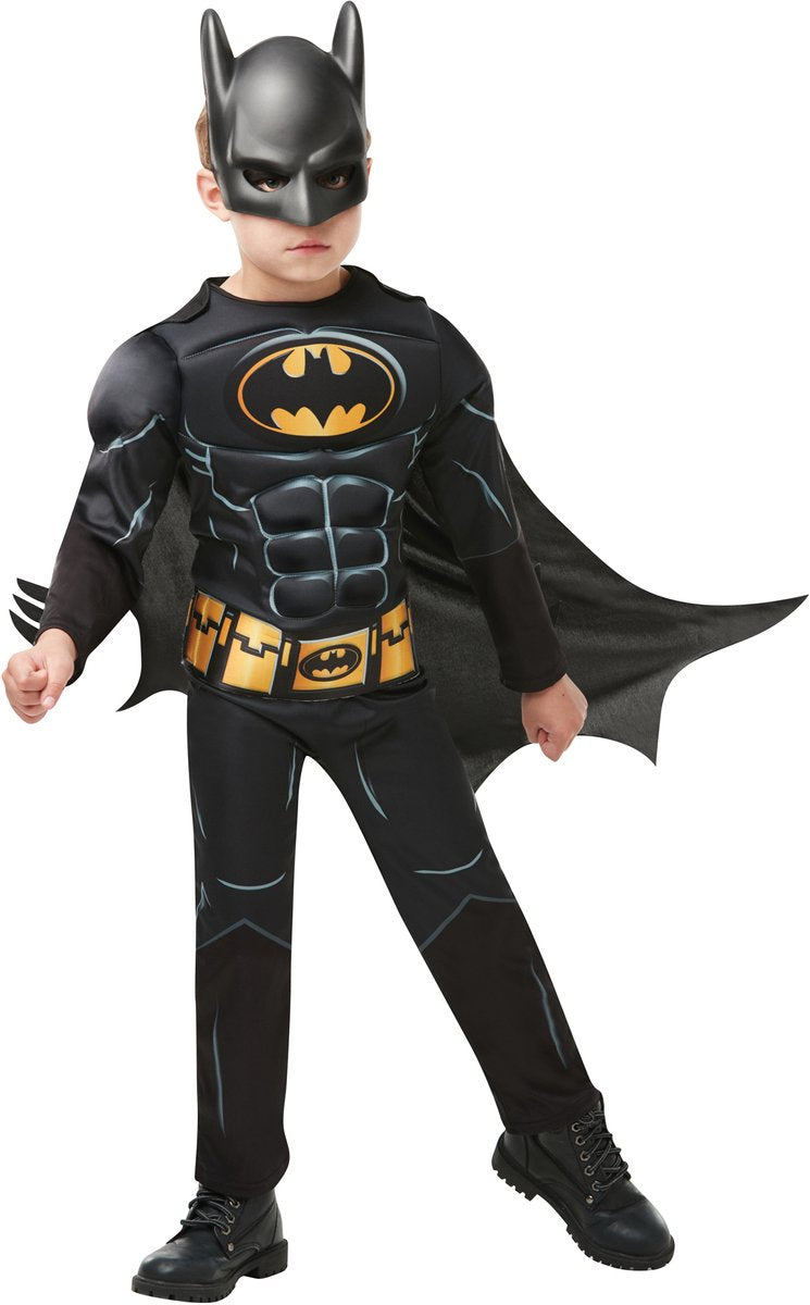 Rubies batman deluxe kostuum voor jongens 5-6 jaar