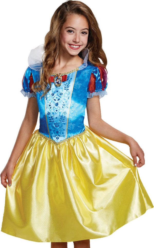Disguise disney prinses - snow white, snow white classic , maat m (7-8 jaar), meisjes m