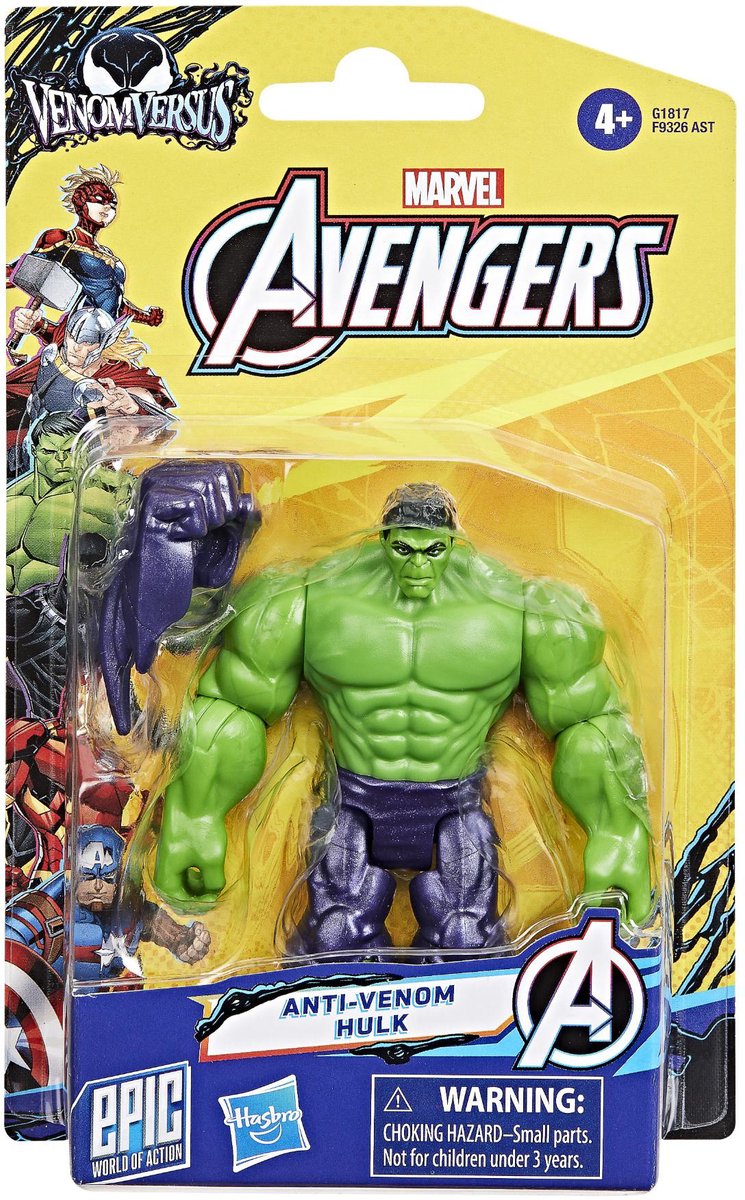 Marvel Avengers 10 cm figuur epische held deluxe venom hulk