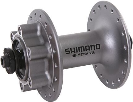 Shimano voornaaf deore hb-m525 shim.fr.hub deore hbm525 36h 6h qr sil.