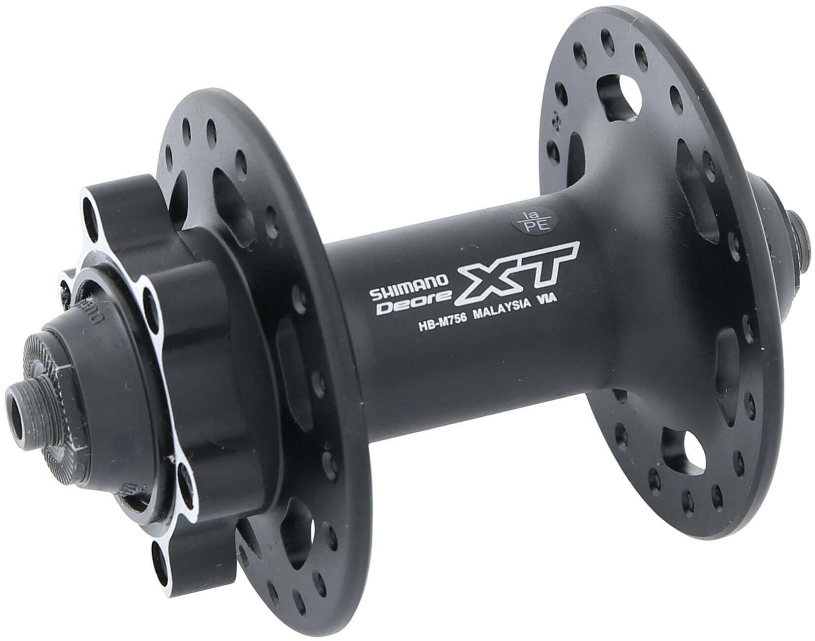 Shimano voornaaf deore xt hb-m756 shim.fr.hub xt hbm756 36h qr 6h bl.