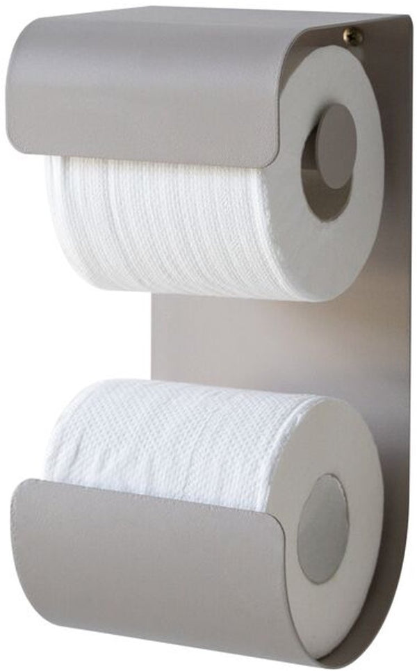 Sealskin - brix wc rolhouder - toiletrolhouder dubbel - beige - greige