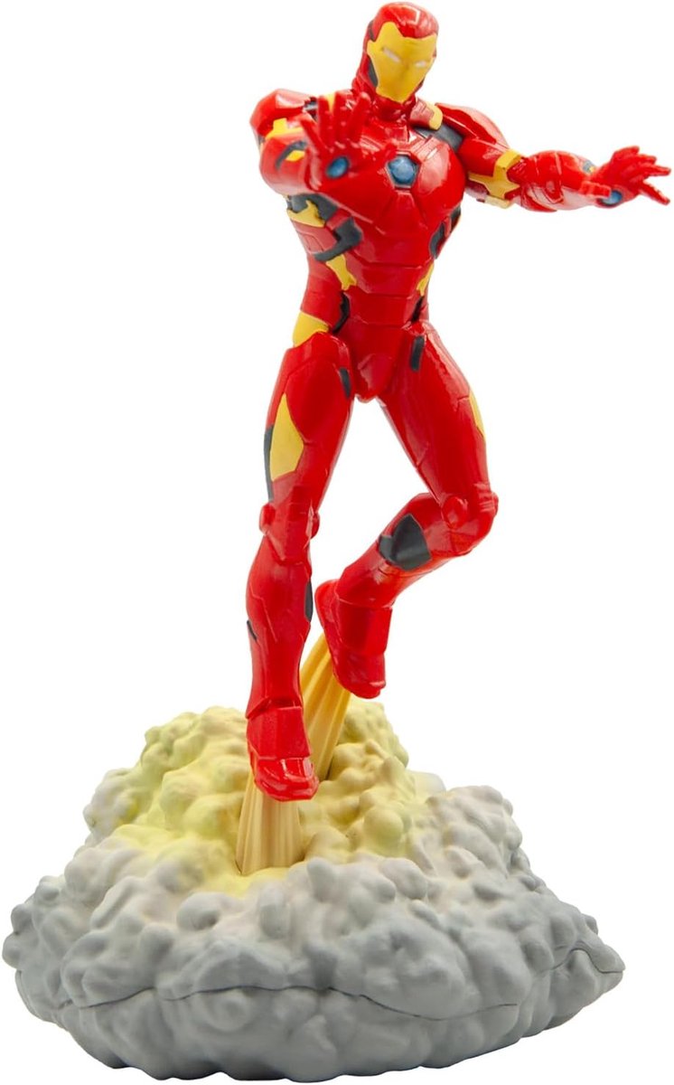 Bullyland 11331 – speelfiguur en verzamelfiguur iron man uit avengers, ca. 15 cm – levensecht en detailrijk vormgegeven – ideaal als taartfiguur en klein cadeautje voor kinderen vanaf 3 jaar.