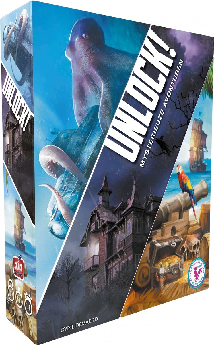 Asmodee Ontgrendel! 2 Mysterieuze Avonturen