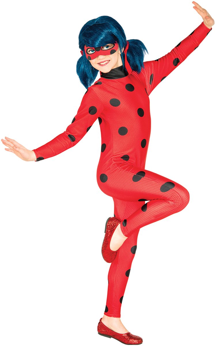 Rubies - miraculous ladybug jumpsuit (9-10 jaar)