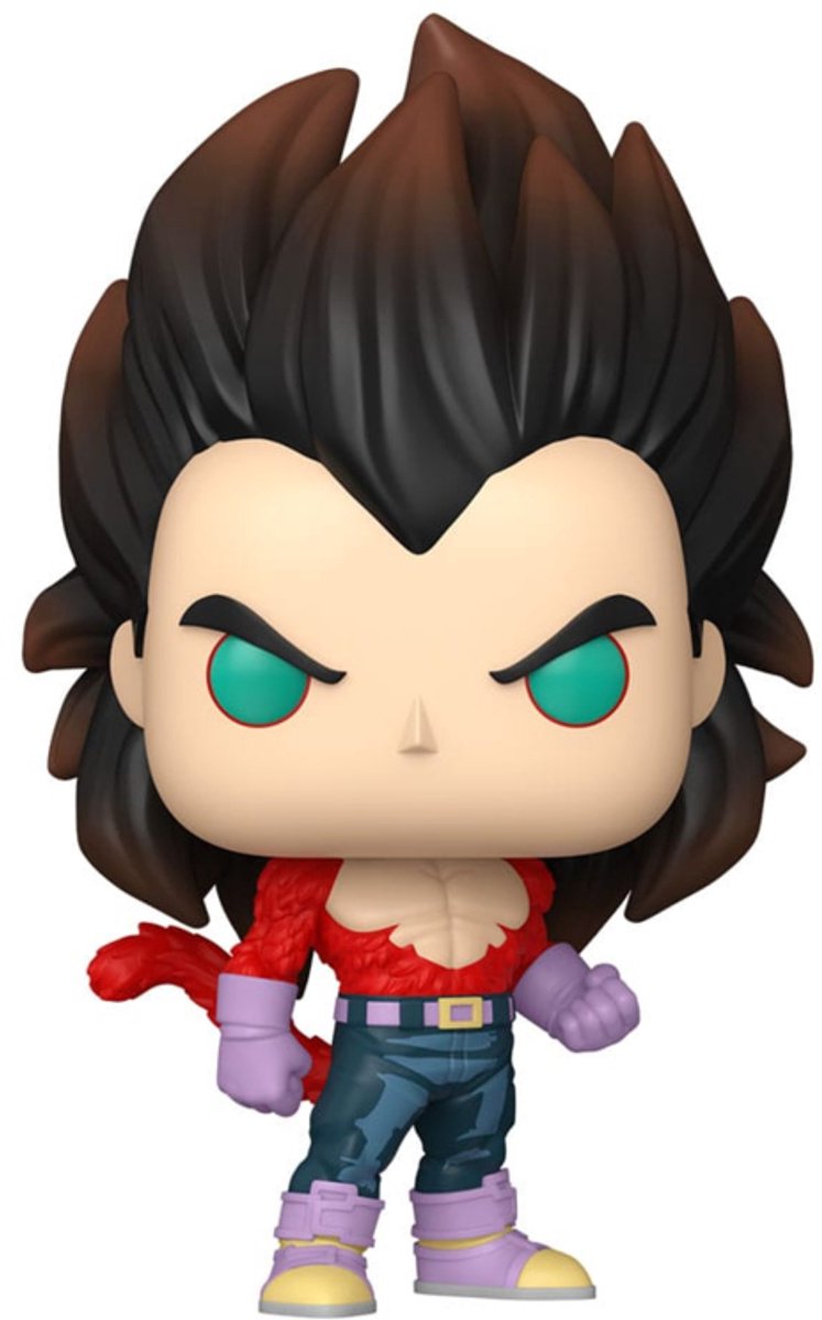 Funko dragon ball super saiyan 4 vegeta vinylfiguur 2073 unisex pop! - neutraal - standard