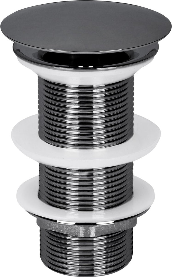 Differnz afvoerplug gun metal - always open mix match - maat: l - ã˜ 72 mm