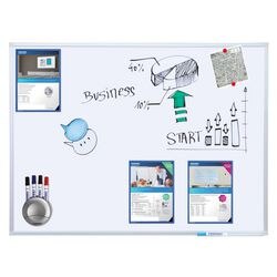 Whiteboard franken x-traline staal 200 x 100 mm