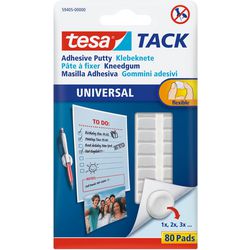 Kneedgum tesa tack transparant 80 stuks