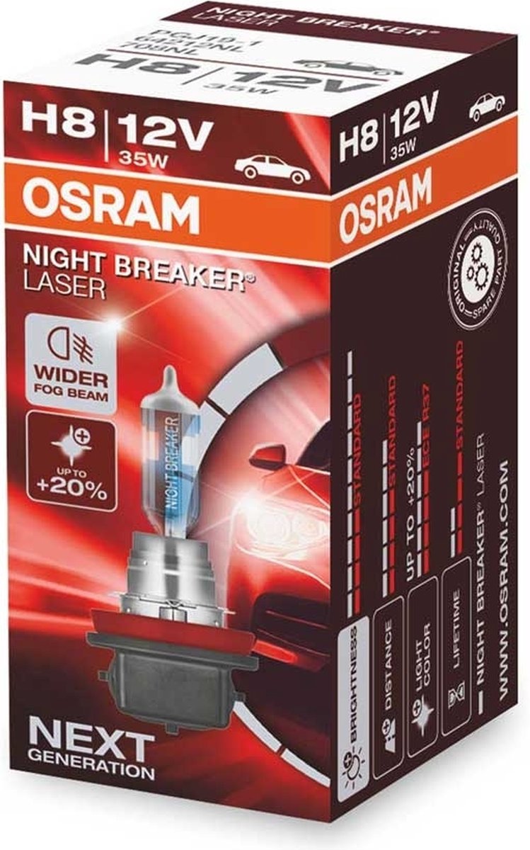 Osram automotive bulb 64212nl h8 12v 35w