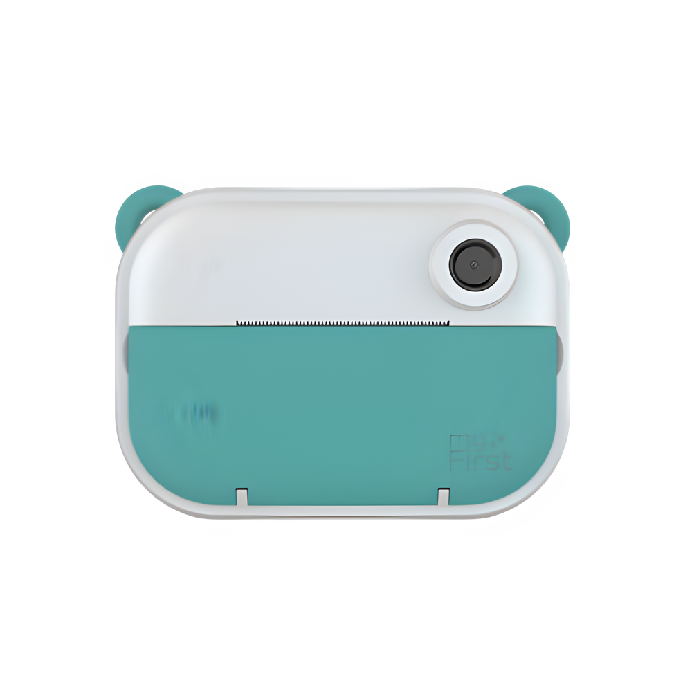 Myfirst camera insta wi blauwgroen + gratis wi thermal sticker kleur patroon