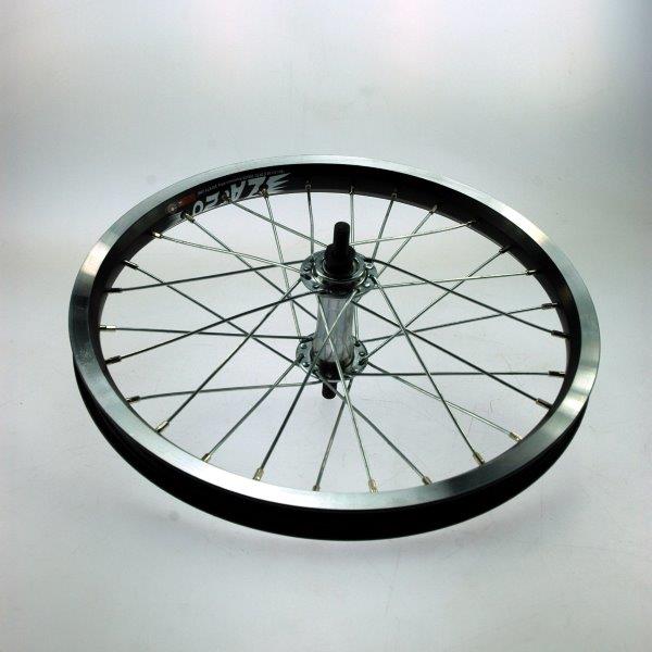 Roue avant 16x1.75 rayons bmx alu