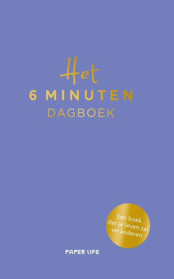 Het 6 minuten dagboek - paars