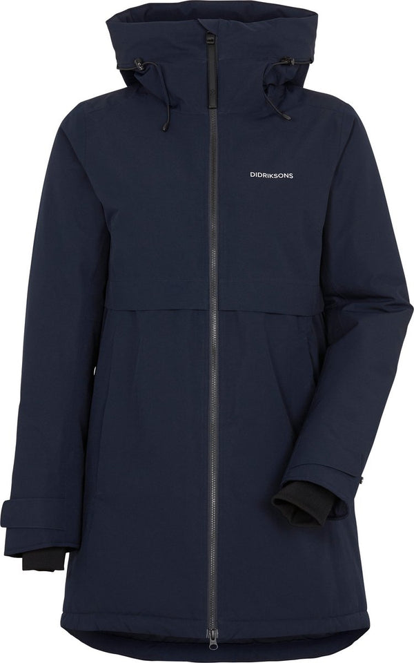 Didriksons helle wns parka 6 dames outdoorjas - dark night blue 38