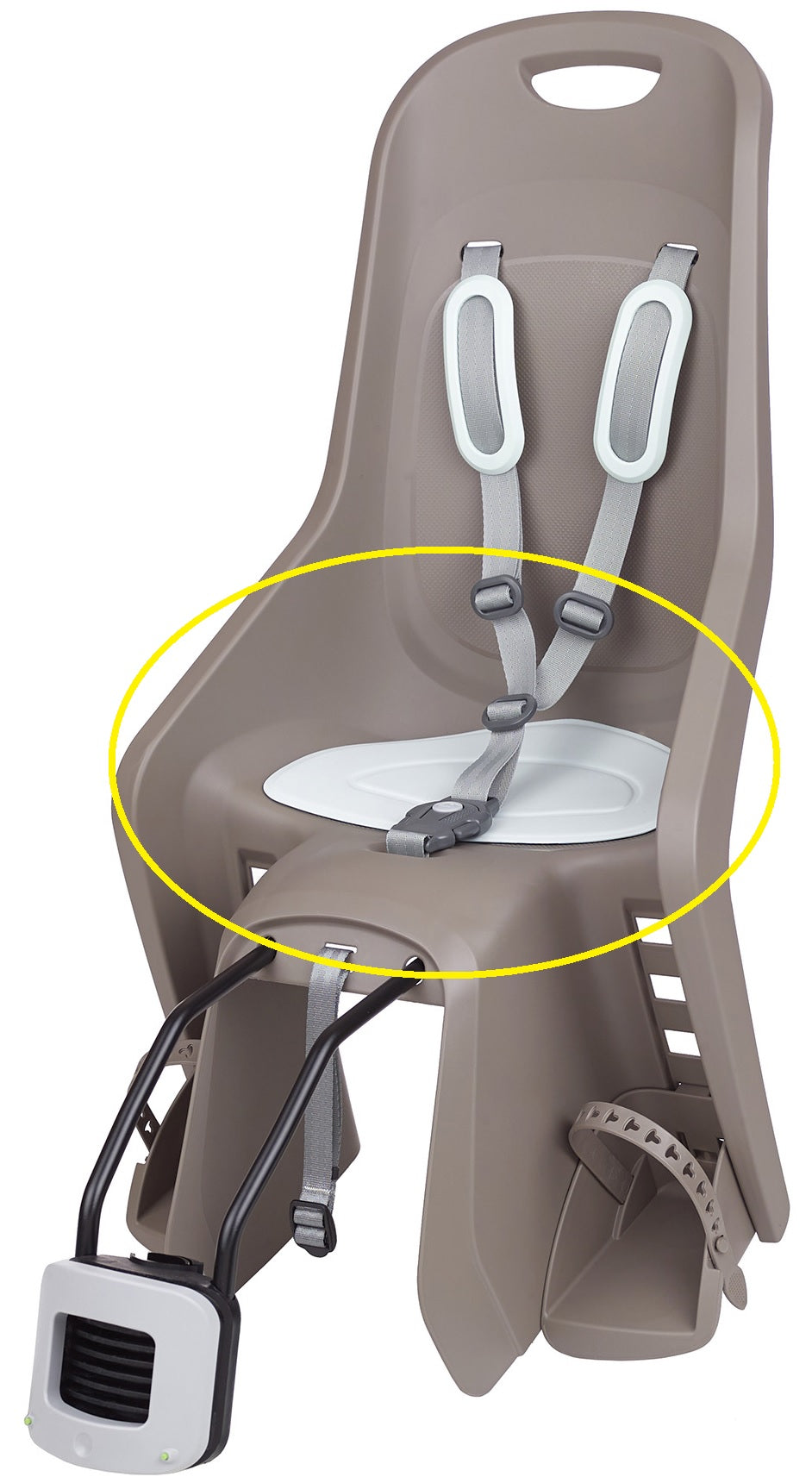 Polisport waterproof zitkussen buitenbandbly maxi+ grijs