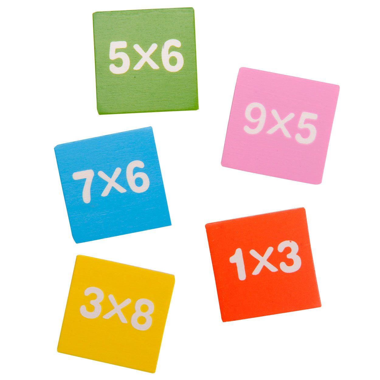 Topbright houten rekendomino - vermenigvuldigen, 81dlg.