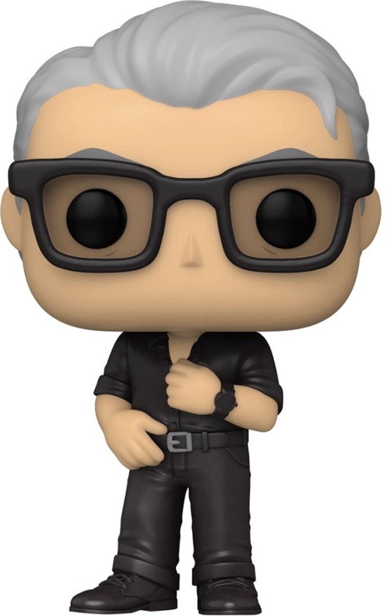 Funko jurassic world verzamelfiguur pop! movies dr ian malcolm 9 cm multicolours