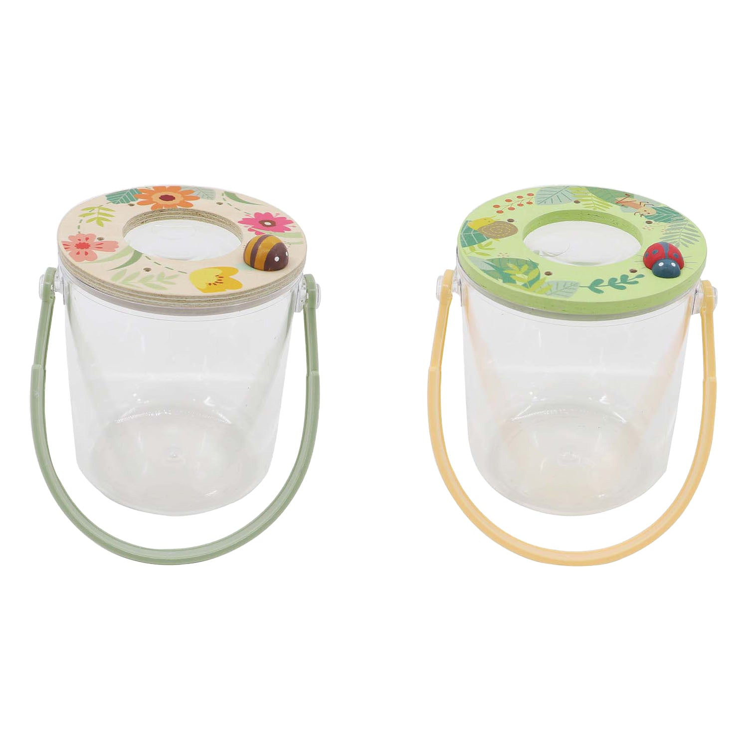 Insectenpotje met vergrootglas