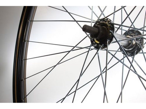 KT front wheel 28x1 1/2 alu black coated