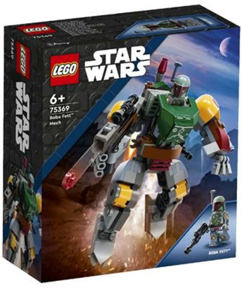 Lego star wars boba fett mecha 75369 licht beschadigd