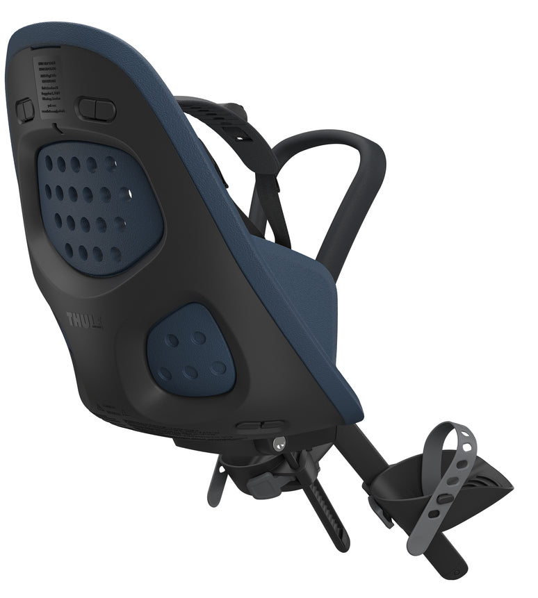 Yepp Mini 2 voorzitje Majolica blauw. stuurpen diameter 22-28mm