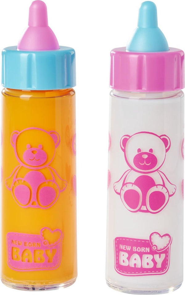 Simba - newborn baby - 2 magic baby bottles - juice and milk - 12 cm - ages 3+