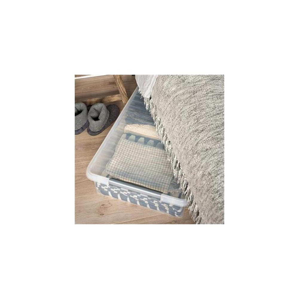 Sunware q-line bedbox 60 liter transparant 80x50x18 cm zonder wielen