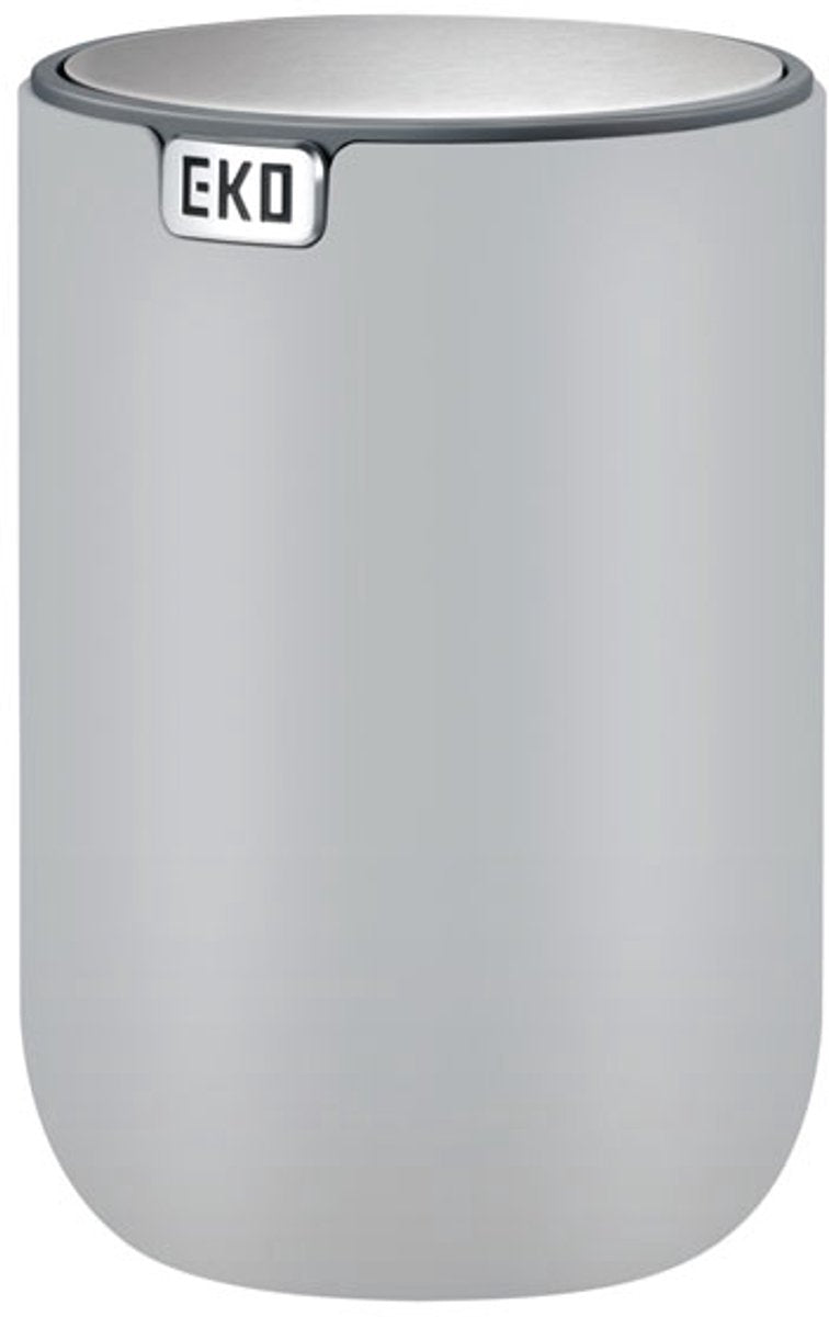Eko - fandy tafelprullenbak 2,2 liter - grijs - kunststof