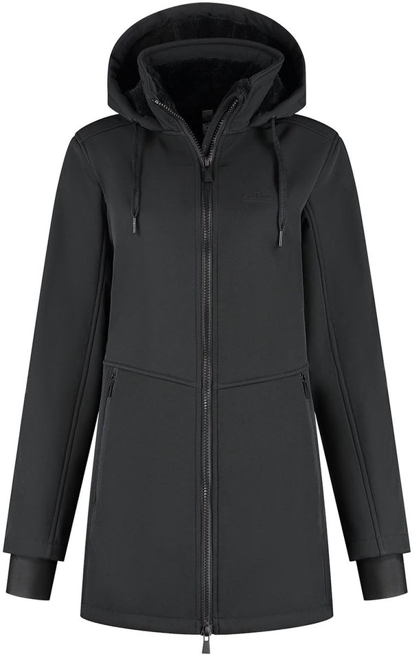 Kjelvik maren dames outdoorjas - black