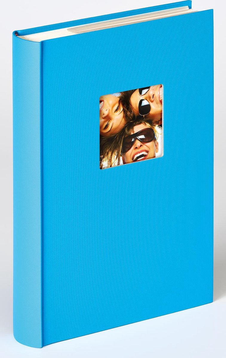 Walther me-111-u fun - memo insteekalbum - 300 foto's 10 x 15 cm - oceaanblauw