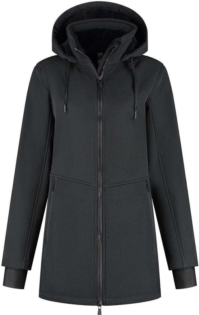 Kjelvik maren dames outdoorjas - black