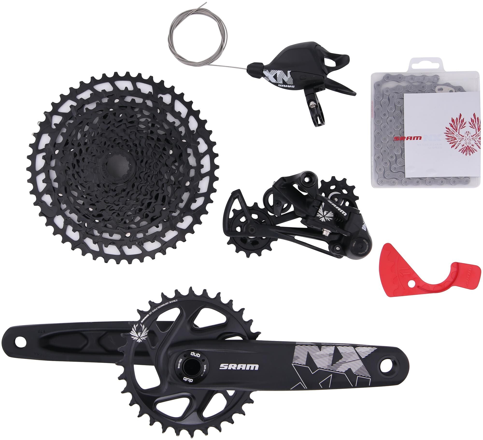 Sram schakelgroep-set nx eagle shift.group set nx eagle