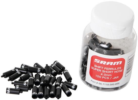 Sram kabelhoedje cable cover alu 100pcs b