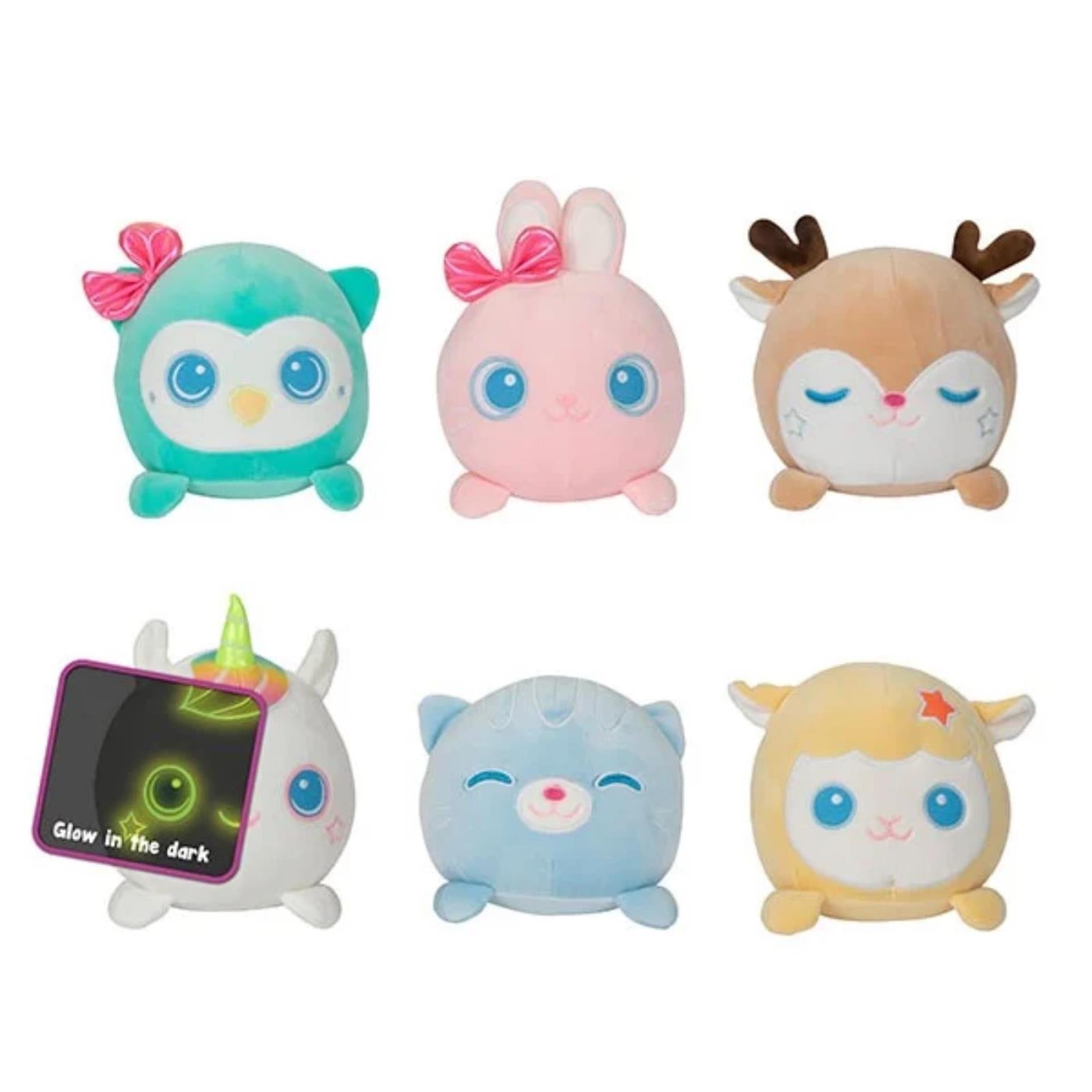 Toi-toys toi toys pluche dier glow in the dark 17cm