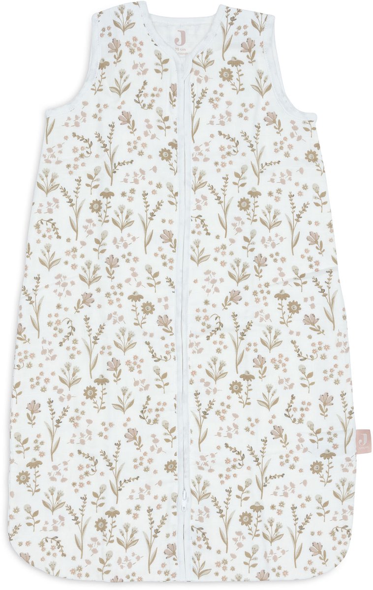 Jollein baby slaapzak zomer hydrofiel 70cm - bloomy - zomerslaapzak