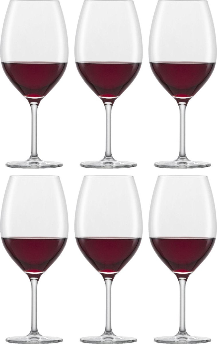 Schott zwiesel banquet bordeaux goblet 130 - 0.6ltr - set van 6