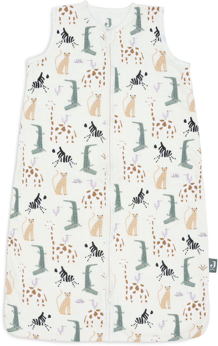 Jollein baby slaapzak zomer jersey 70cm - jungle jambo - zomerslaapzak