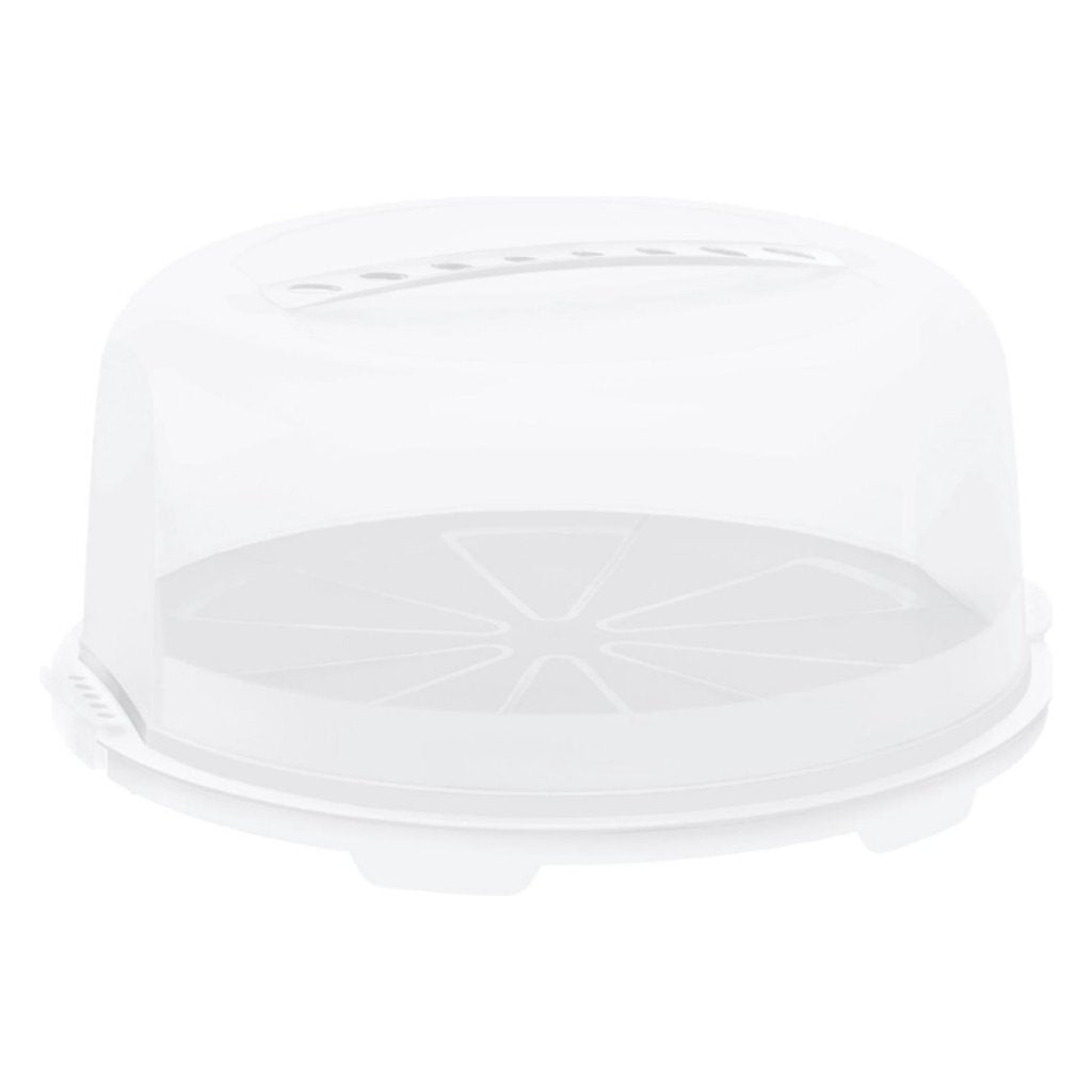 Rotho verse taartdoos 35,5x16,5 cm wit transparant