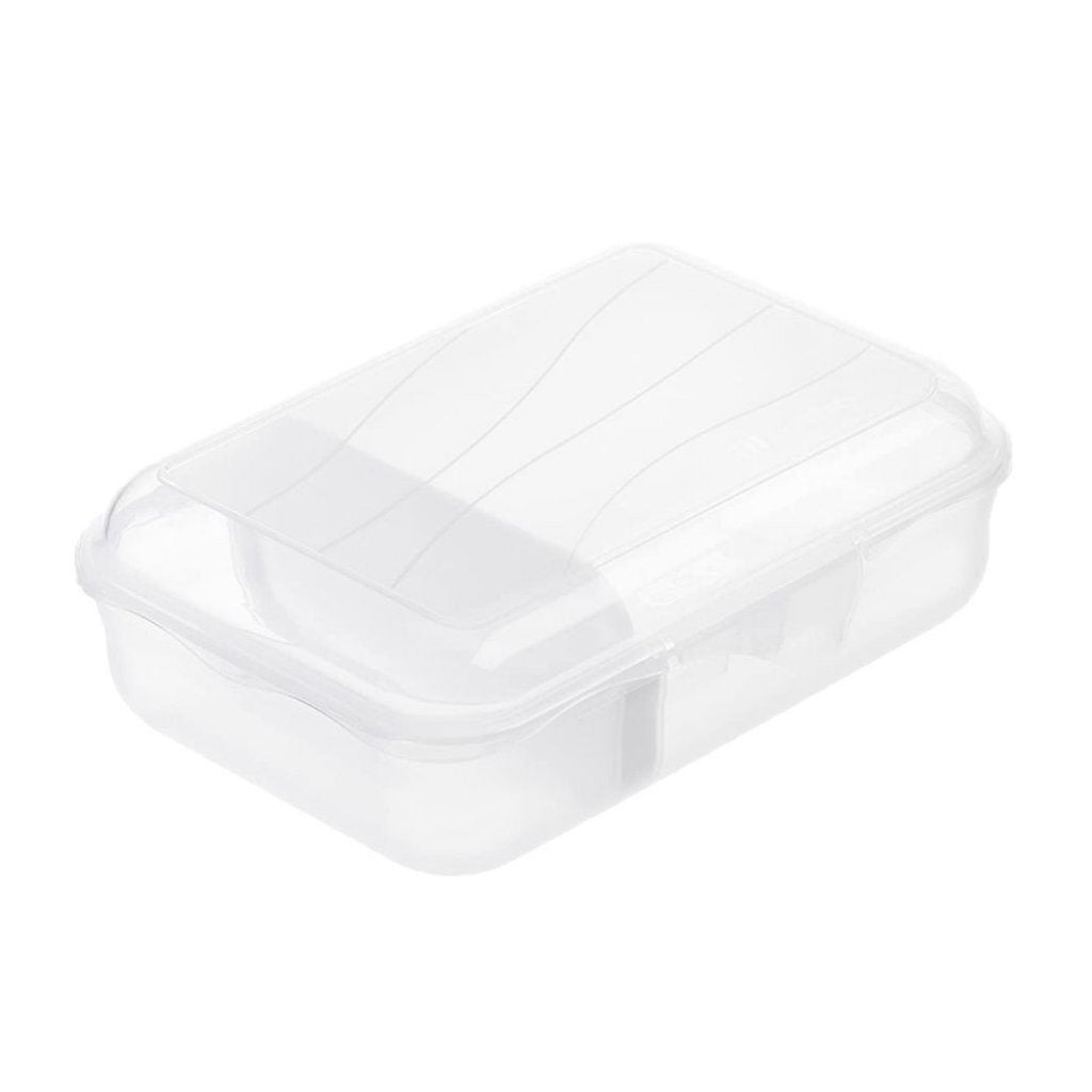 Rotho fun lunchbox met verdeelschotje 0,9l transparant