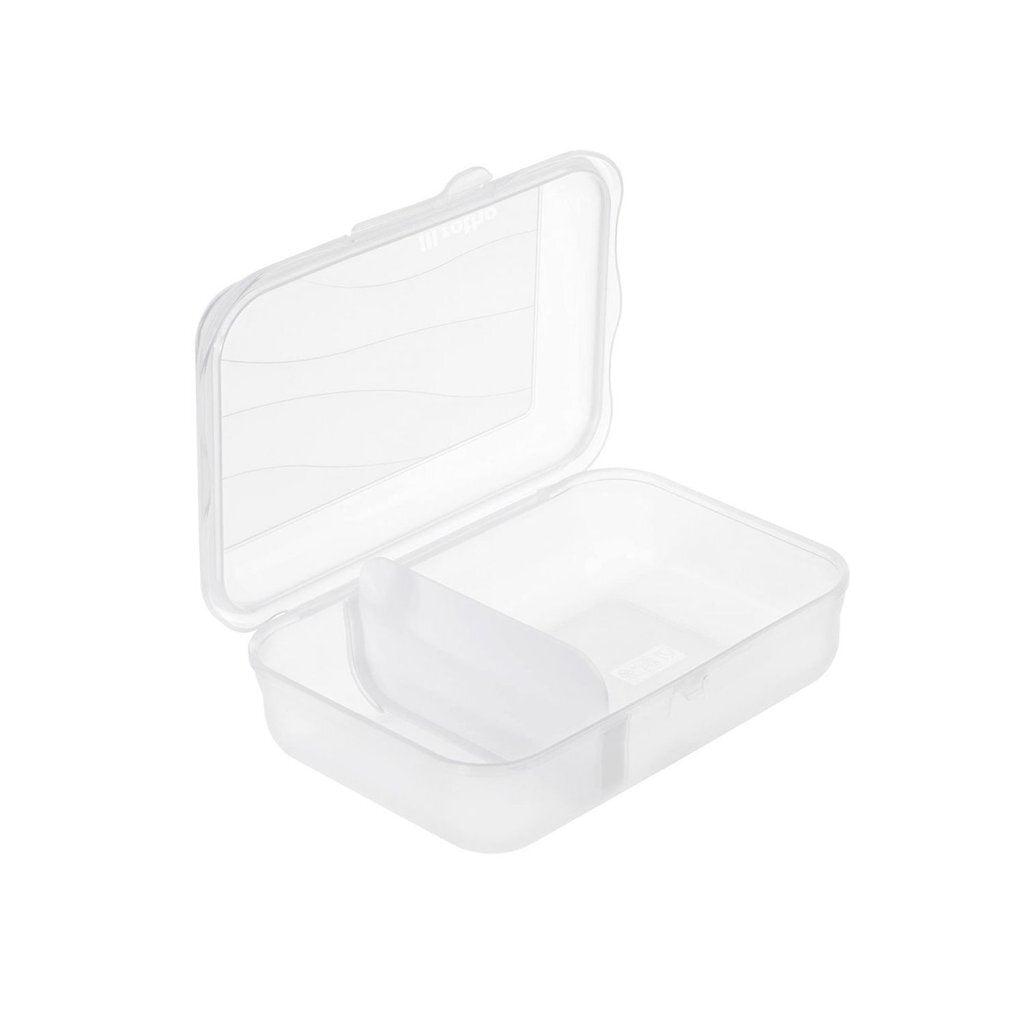 Rotho fun lunchbox met verdeelschotje 0,9l transparant