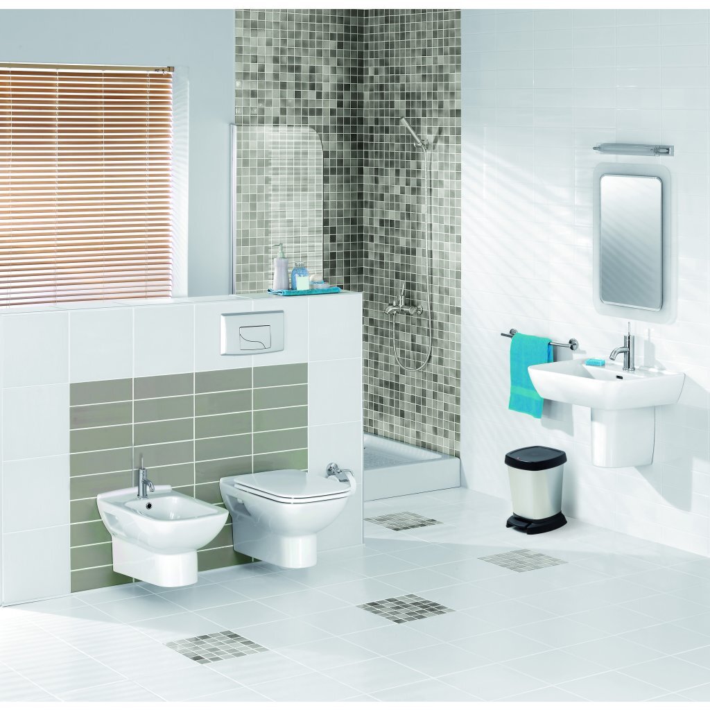 Rotho paso pedaalemmer 6l zilver metallic