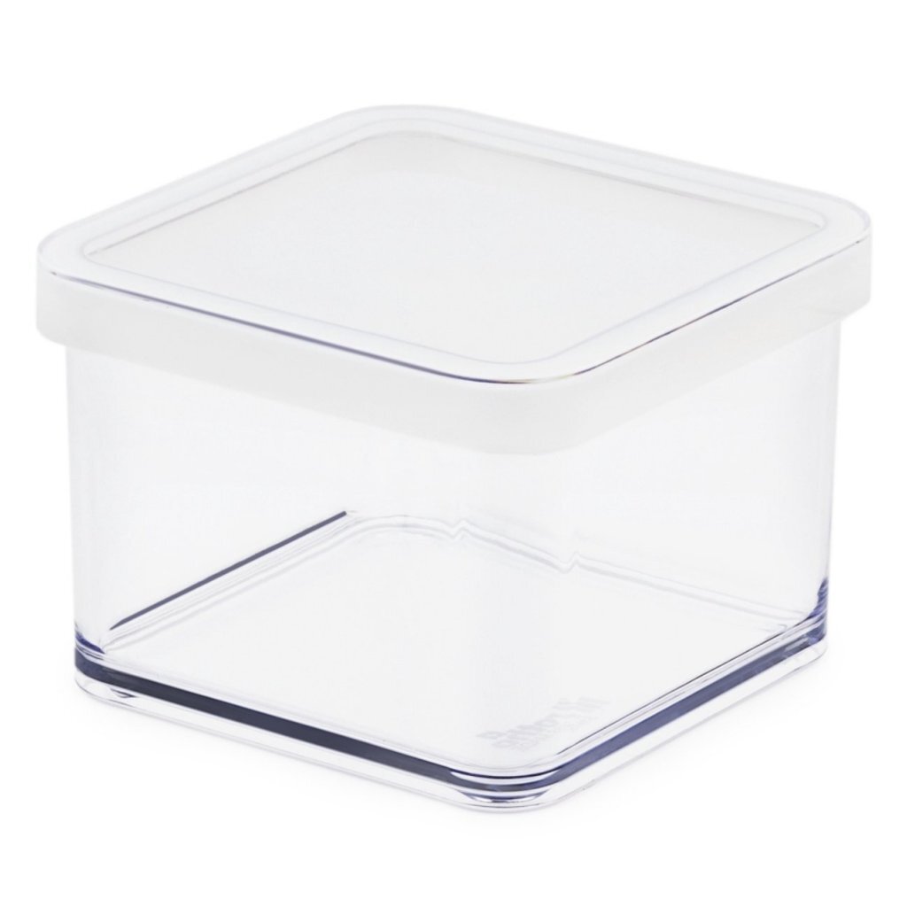 Rotho loft bewaardoos 0.5l wit transparant
