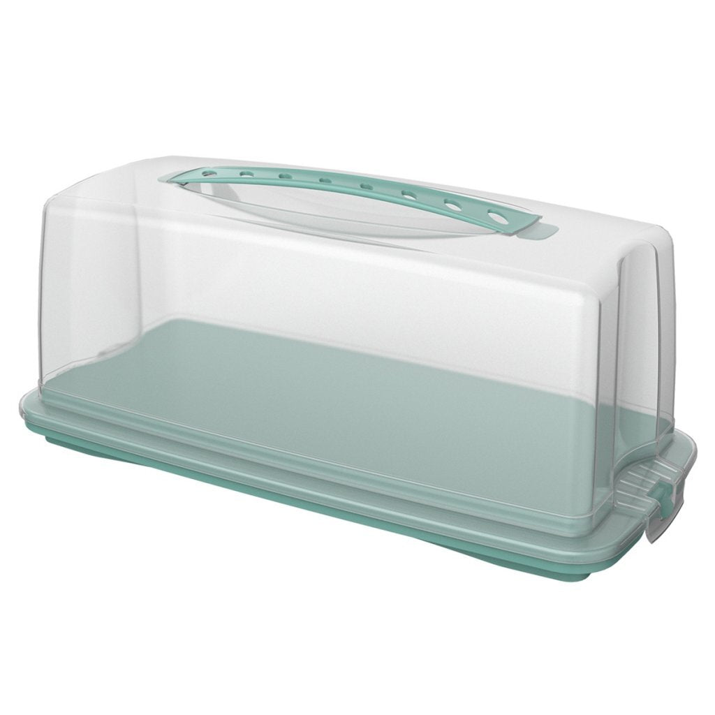 Rotho fresh cakedoos rechthoekig 36x16,5x16,5 cm maretak groen