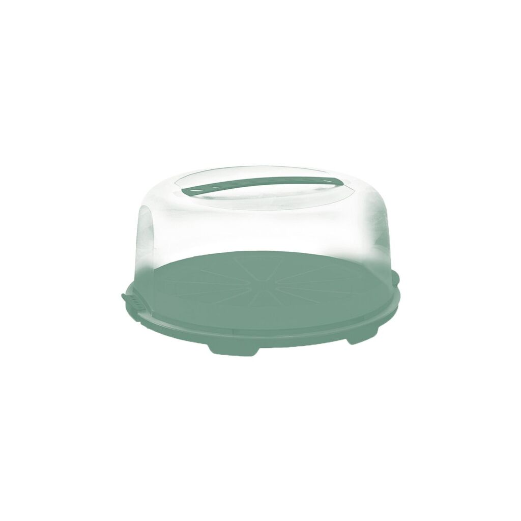 Rotho verse taartdoos hoog maretak groen