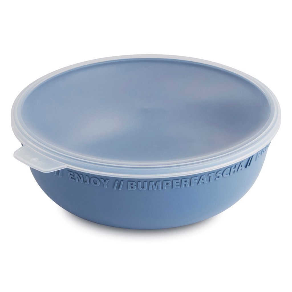 Rotho tresa schaal + deksel 1.02l horizon blauw