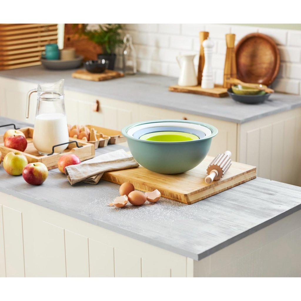 Rotho schalenset met vergiet caruba 4 delig | 2 stuks